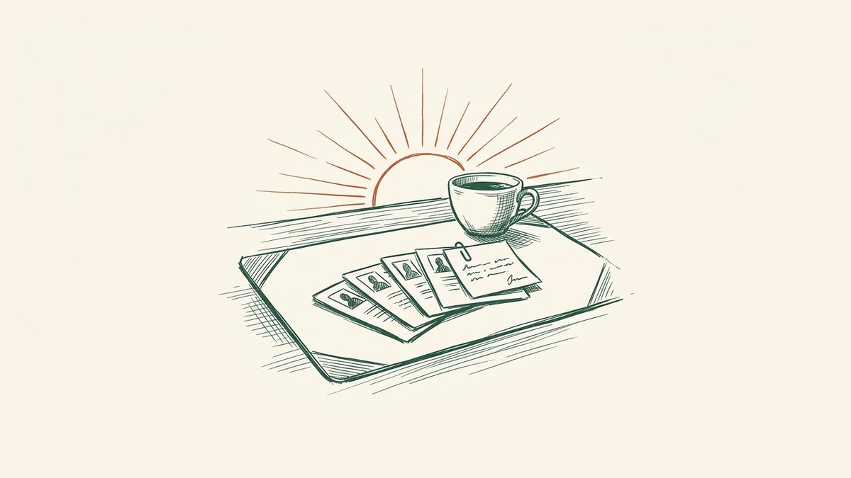 An operator with 1,000 contacts now gets 5 people to reach out to every morning