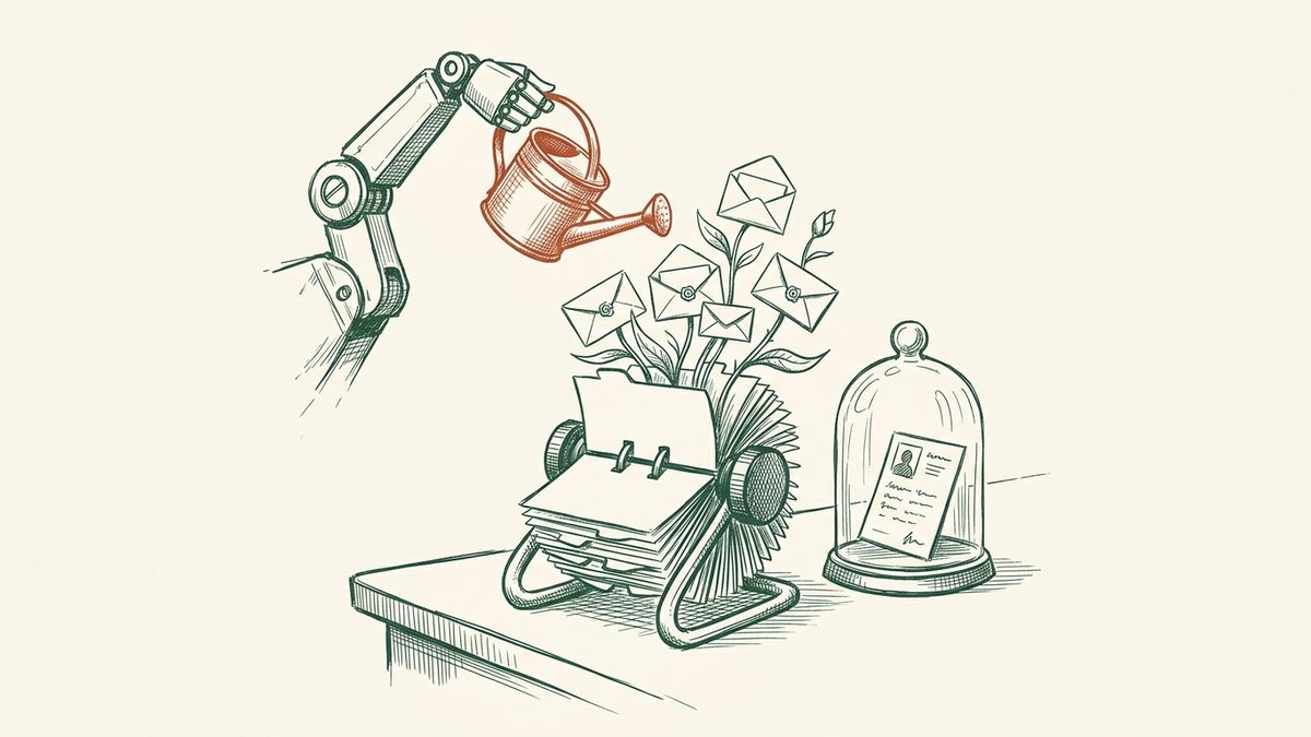 A speaker set up an AI that manages his network so he doesn't have to