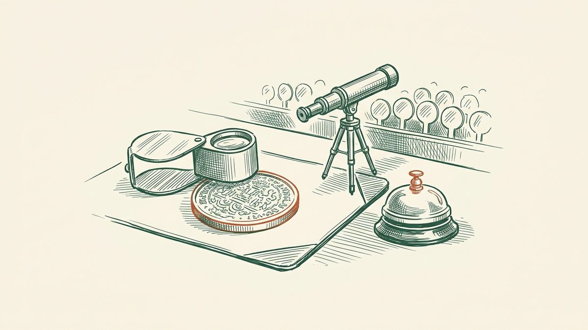 A rare coin collector built his own dealer-tracking system in one afternoon